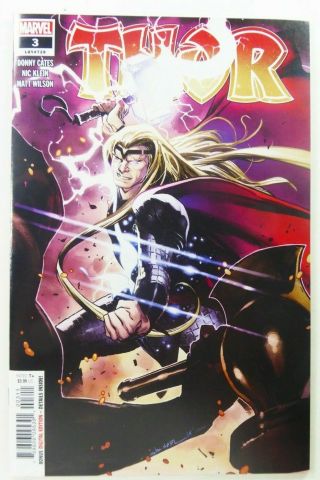 Marvel Thor (2020) 3 1st Print Donny Cates Nm (9.  4) Ships