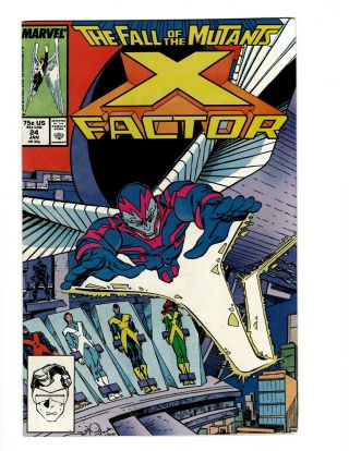X - Factor 24 Nm Marvel Comic Book 1st Archangel Appearance X - Men Wolverine Of2