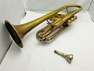 Vintage Pan American Trumpet Serial Number 267730 With Case
