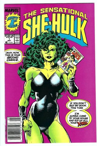 Sensational She Hulk 1 1989 Marvel Nm/m Byrne