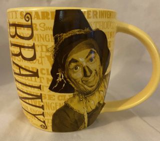 Wizard Of Oz Scarecrow “brainy” Hallmark Collectible 12oz Mug / Coffee Cup