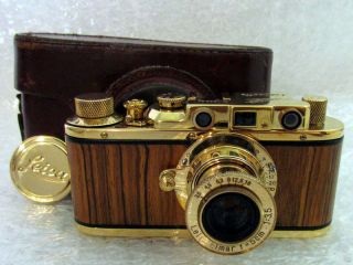 Leica Ii (d) Luftwaff E Ww 2 Vintage Russian 35mm Gold Camera