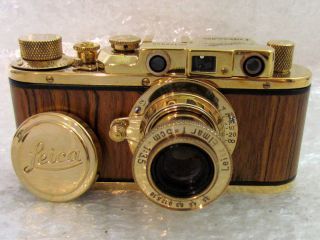 Leica II (D) Luftwaff e WW 2 Vintage Russian 35mm GOLD Camera 3
