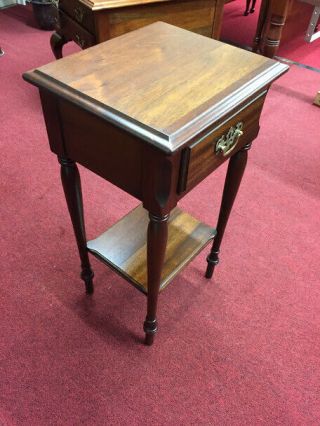 Kling Mahogany One Drawer Stand/Nightstand - Delivery Available 3