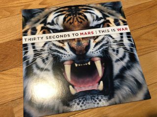 30 Seconds To Mars This Is War Vinyl Jared Leto Echelon
