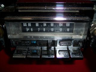Vintage LEAR - JET AUTOMATIC RADIO AM/FM 8 Track CAR STEREO RADIO SERVICED 3