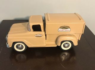 Ex Vintage 1962 Tonka Toys Sportsman Truck With Topper,  Toy