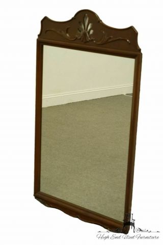 Rway Furniture Solid Mahogany Duncan Phyfe 44x26 " Dresser / Wall Mirror 431