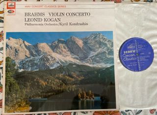 HMV EMI SXLP 30063 Kondrashin Kogan Brahms VC 2