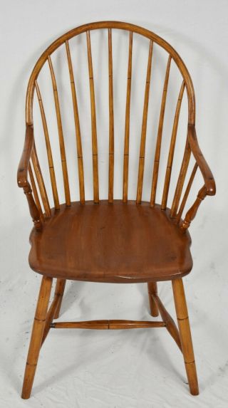 Early 19th Century Sack Back Windsor Chairs Armchairs