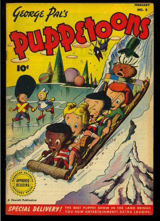 George Pal’s Puppetoons 8 Golden Age Fawcett Comic 1947 Fn -