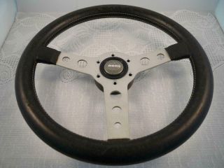 Vintage Italy Momo Prototipo Steering Wheel Rare In 13.  5in 350mm A189