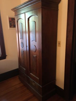 Antique Walnut Armoire.  Must Sell 3