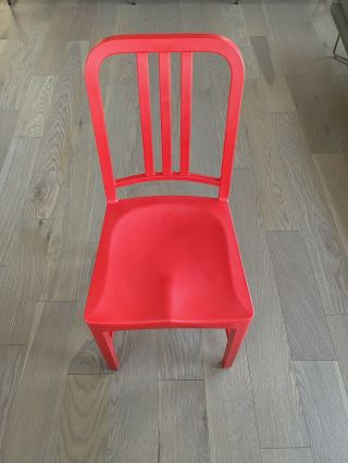 Emeco 111 Navy Chair Coca Cola Red