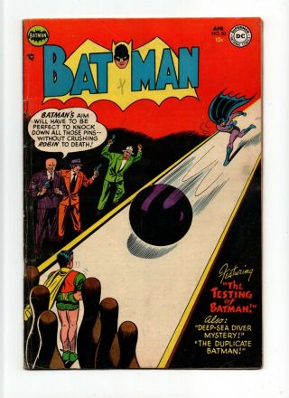 Batman 83 Vintage Dc Comic Detective Robin Golden Age 10c