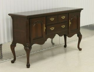 Thomasville Solid Cherry Queen Anne Style Sideboard / Buffet 3