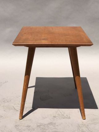 Paul Mccobb End Table 1950s Mid Century Modern Eames Knoll Danish