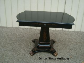 59994 Marble Top Console Hall Table Stand With Drawers On Both Sides