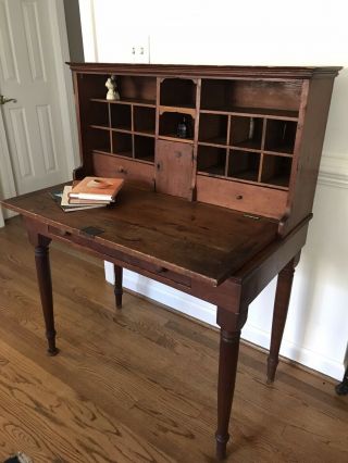 Antique Sheraton Plantation Desk