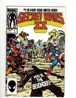 11 Marvel Comics Secret Wars 2 1 2 3 4 5 6 7 8 9,  The One 1 Moon Knight 1 Kt2