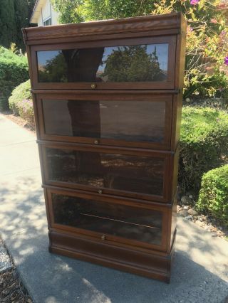 Antique Barrister Lawyer Bookcase - 6 Stack - Local Pick - Up