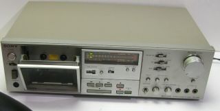 Vintage Sony Tc - K81 Cassette Deck 3 Head &