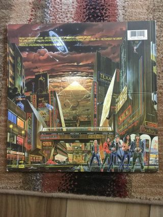 Vintage Iron Maiden “Somewhere In Time” 1986 Vinyl 2