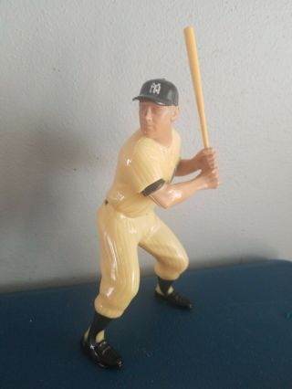(vtg) 1950s - 60s Mickey Mantle Yankees Hartland Plastic Baseball Statue