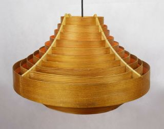 Jakobsson Light Mid Century Eames Sputnik Modern Bauhaus 60s 70s Fase Wood Lamp