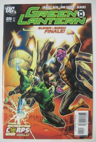 Green Lantern 25 Gary Frank Variant Dc Comics 2008 1st Larfleeze & Atrocitus