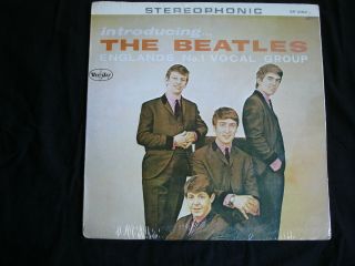 Introducing.  The Beatles Stereophonic Vinyl Lp [vee Jay Sr 1062]