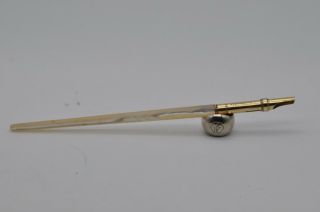 Lovely Rare Vintage Sampson Mordan Strange Clip Dip Fountain Pen 9ct Solid Gold