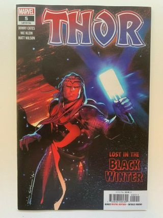 Thor 5 1st Printing Marvel 2020 1st Full App Of Black Winter - 3