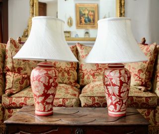 A Large Country House Lamps With Shades