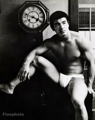 1960s Vintage Asian Male Nude Japanese Muscle Body Tamotsu Yato Photo Art 16x20