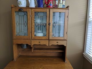 Antique Hoosier Kitchen Cabinet 2