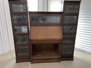 Macey 1/2 Size Bookcases And Desk