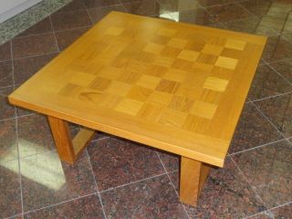 Cado Danish Modern Mid Century Teak Checkerboard Table