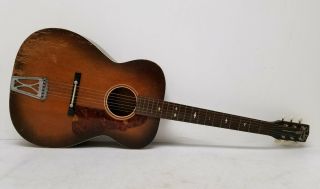 Harmony Silvertone H614 Vintage Flat Top Acoustic Guitar