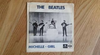 Beatles,  Single,  Sweden,  1966,  Michelle