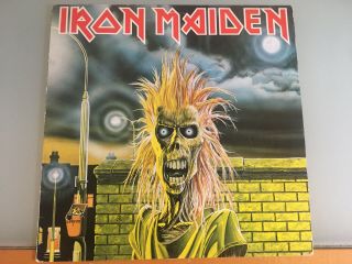 Iron Maiden Iron Maiden Vinyl Lp 1980 Emc 3330 A - 1 B - 1
