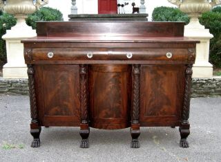 American Classical Empire Sideboard