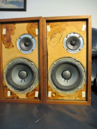 Rare Vintage Heathkit As - 18 Speakers Ev Drivers - All