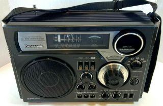 Vintage Panasonic Rf - 2600 6 Band Radio Fm/am/sw2/sw3/sw4 Made In Japan