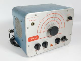 Conar Model 500 Vintage Tube Ham Radio Receiver (powers Up,  Unmodified)