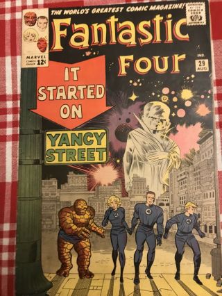 Fantastic Four 29 (aug 1964,  Marvel)