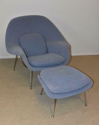 Eero Saarinen For Knoll Furniture Womb Chair And Ottoman