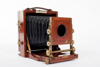 Vintage " J.  Lancaster  The 1901 B.  B.  Instantograph " 1/4 Plate Camera 682