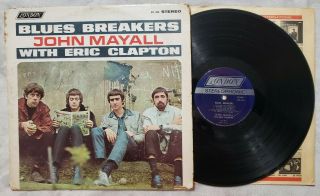 Vinyl Lp The Blues Breakers John Mayall With Eric Clapton London Ps - 492 Rock