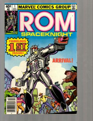 Rom Spaceknight 1 Nm - Marvel Comic Book 1st Appearance Key Issue Hot Rb27